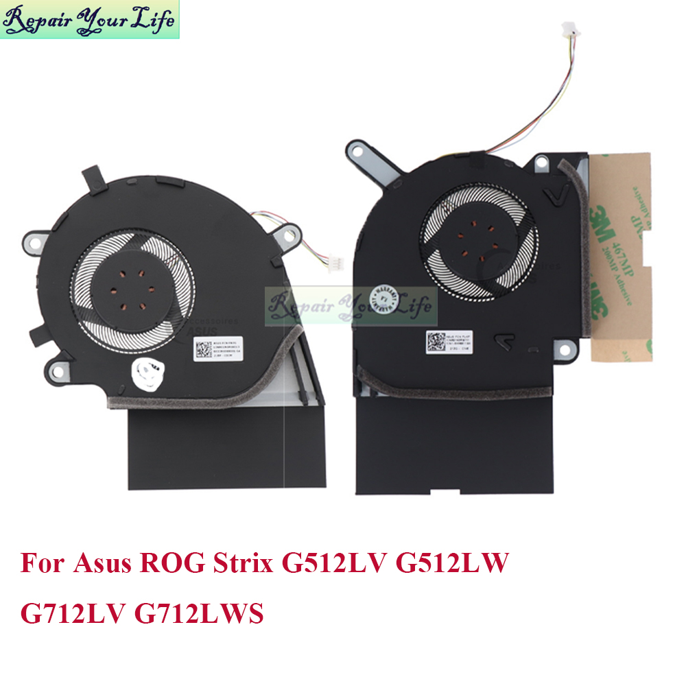 Laptop Accessories Asus - Laptop CPU GPU Fan Cooler For