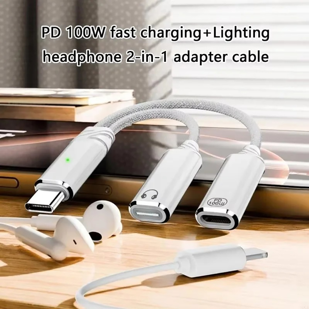 USB C Splitter 2 in 1 Headphon - огляд і ціна Laptop Accessories Macbook