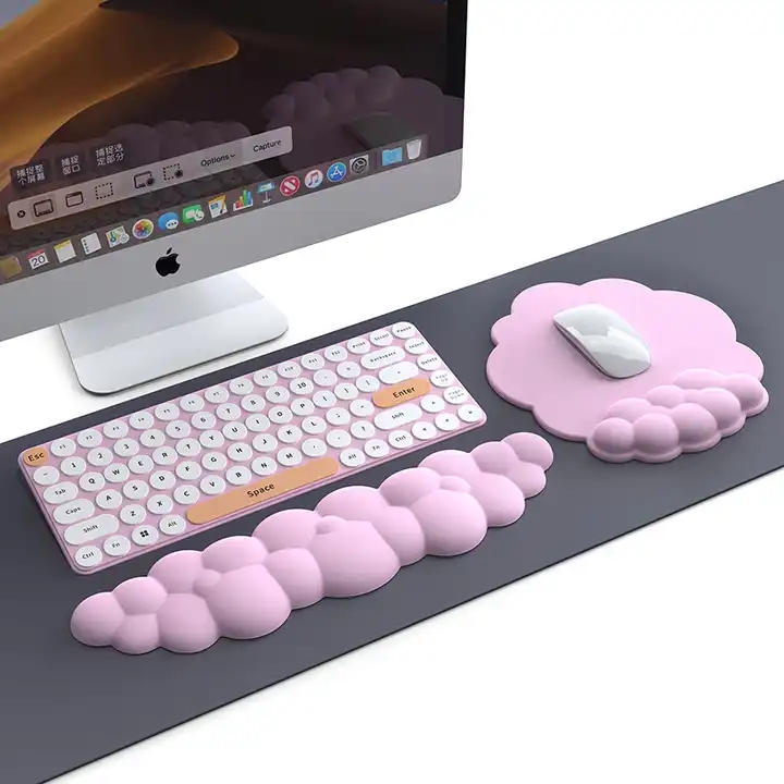 Waterproof PU Leather Mouse Pa - огляд і ціна Wrist Rest Gel