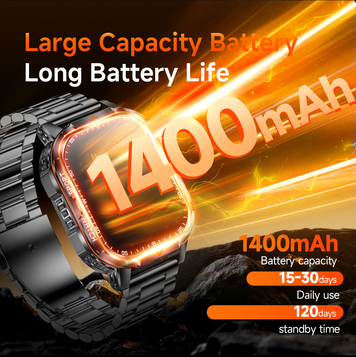 2026 New 1400mAh Super Large B - огляд і ціна Wrist Rest Gel