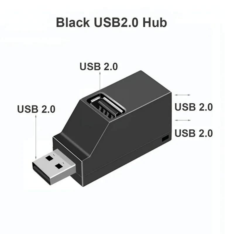 USB 3.0 2.0 Rotatable 3 Ports  - огляд і ціна Laptop Accessories Macbook