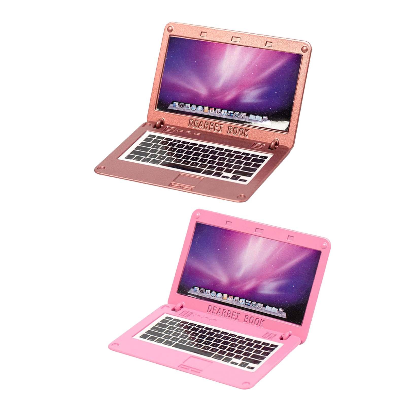 Dollhouse Miniature Laptop Com - огляд і ціна Laptop Accessories Pink