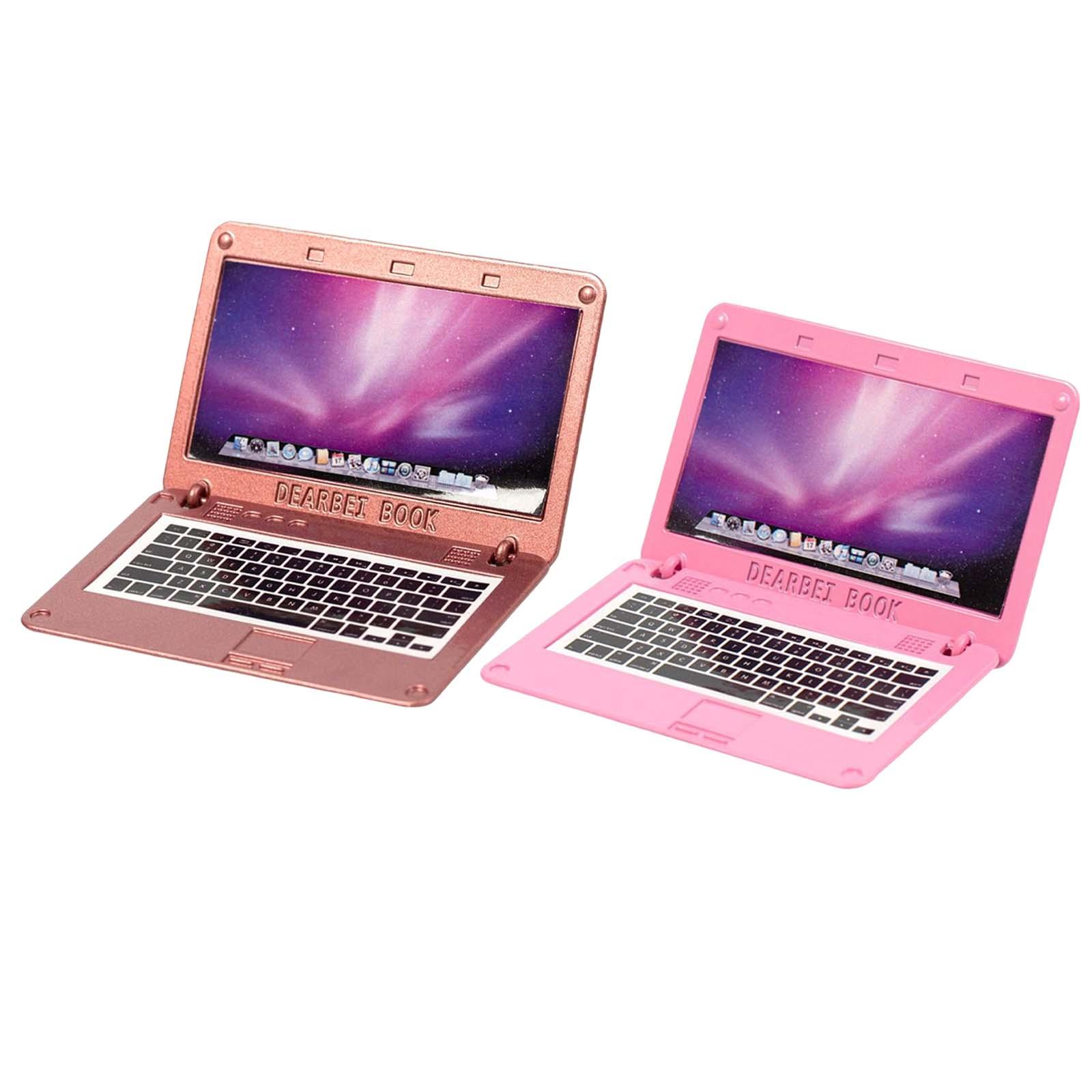 Dollhouse Miniature Laptop Com - огляд і ціна Laptop Accessories Pink