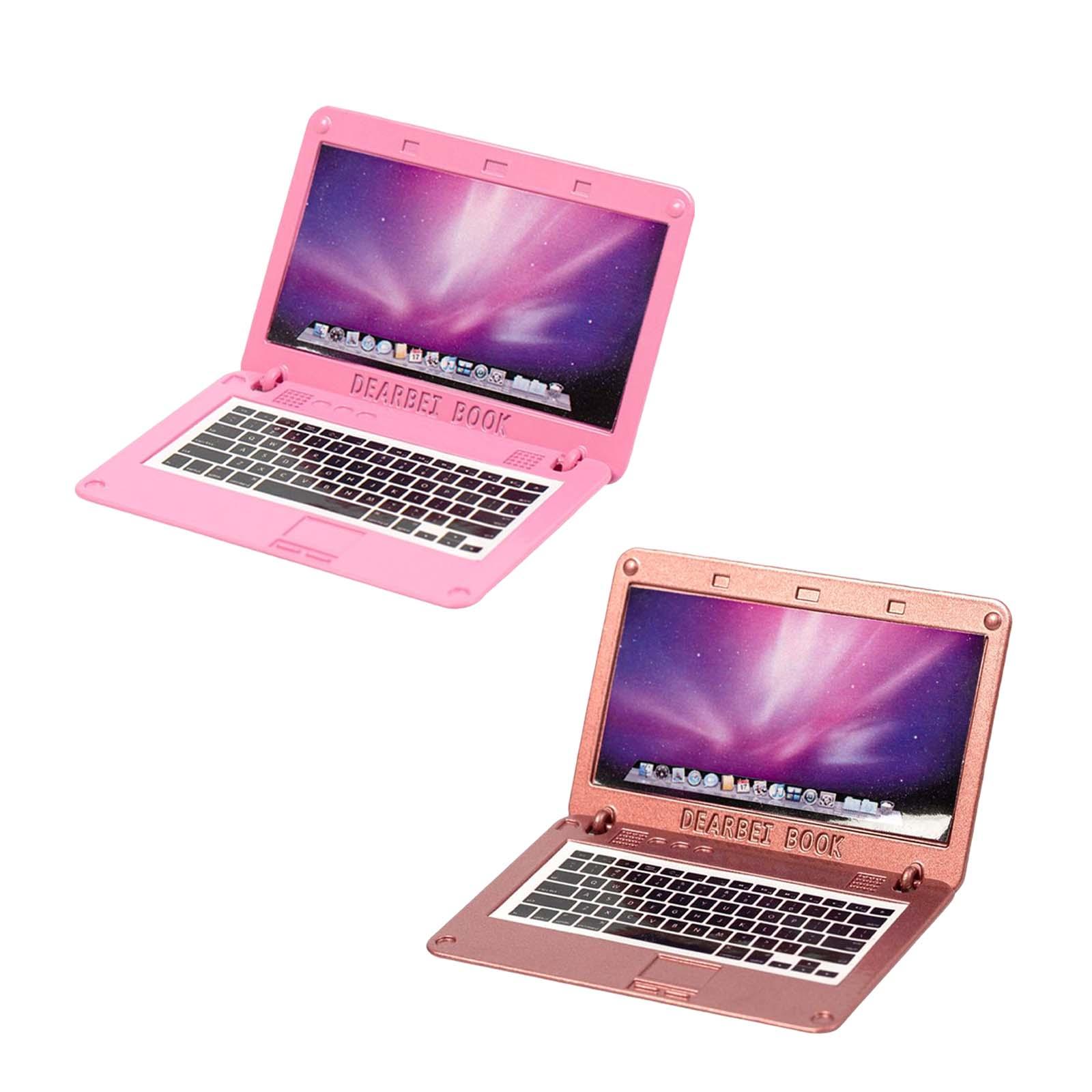 Dollhouse Miniature Laptop Com - огляд і ціна Laptop Accessories Pink