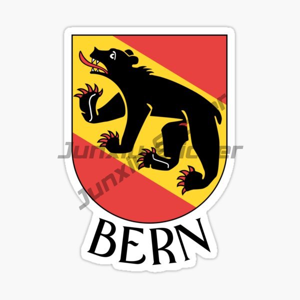 BERN SWITZERLAND Flag Car Stic - огляд і ціна Laptop Accessories And Parts