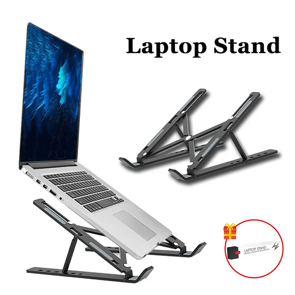 Laptop Stand Portable Foldable - огляд і ціна Laptop Accessories Macbook