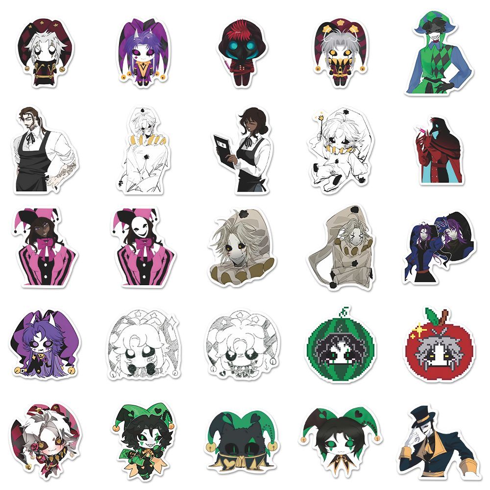 73PCS The Freak Circus Pierrot - огляд і ціна Laptop Accessories And Parts