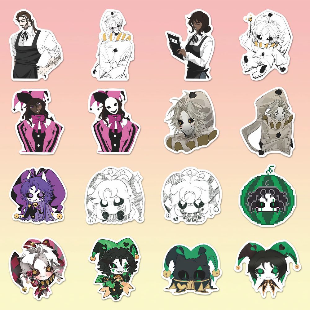 73PCS The Freak Circus Pierrot - огляд і ціна Laptop Accessories And Parts