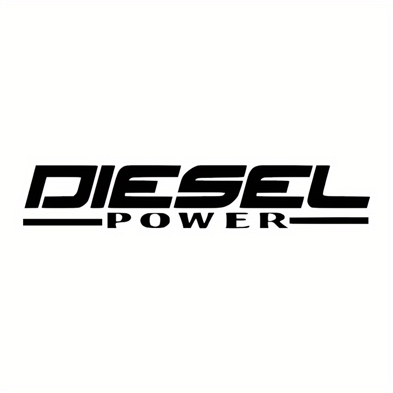 2D Flat Diesel Power Decal Bla - огляд і ціна Yellow Laptop Accessories