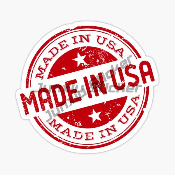 MADE IN USA Flag Vinyl Car Sti - огляд і ціна Laptop Accessories And Parts