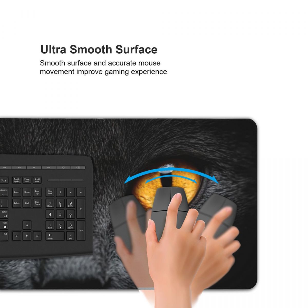 Black Cat Face And Yellow Eyes - огляд і ціна Yellow Laptop Accessories