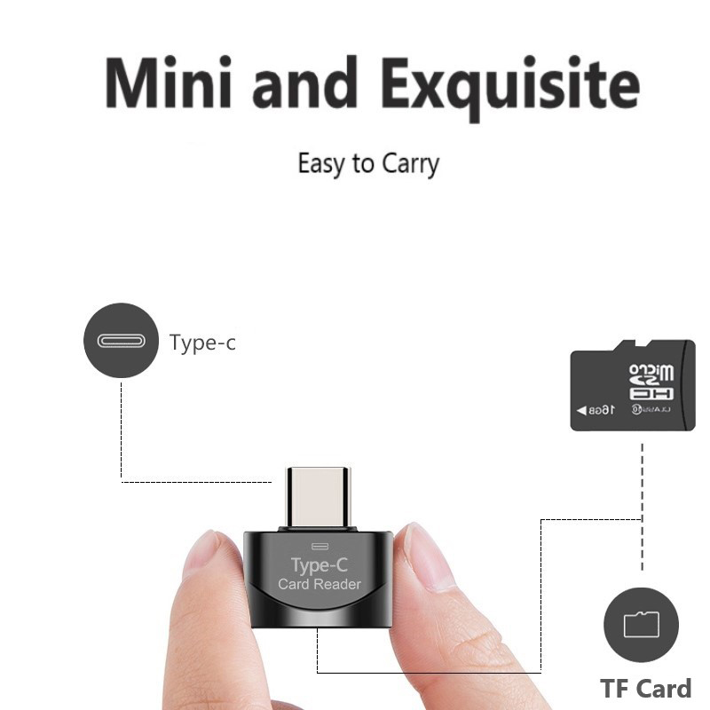 OTG Micro SD TF Card Reader Fo - огляд і ціна Laptop Accessories Macbook