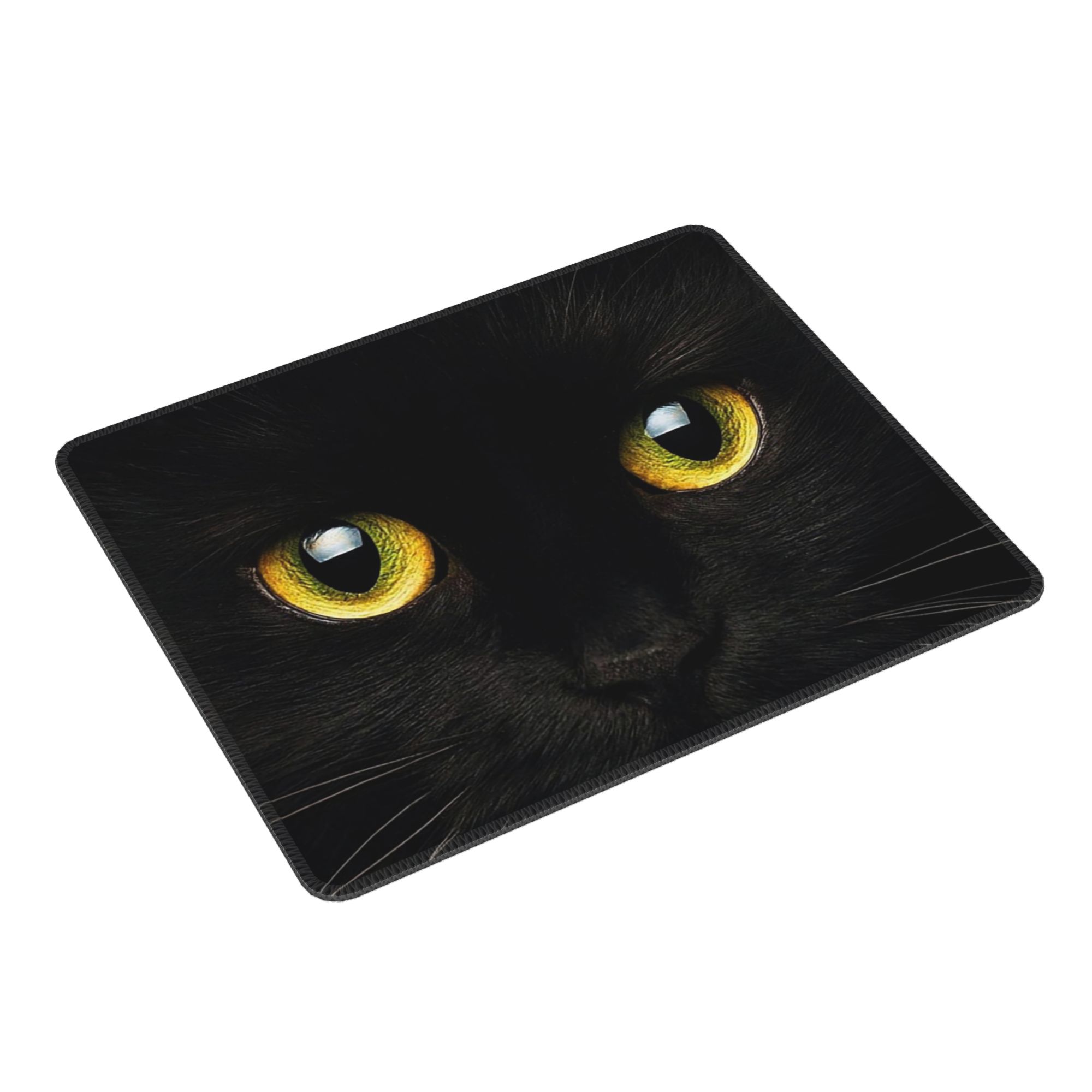 Black Cat Face And Yellow Eyes - огляд і ціна Yellow Laptop Accessories