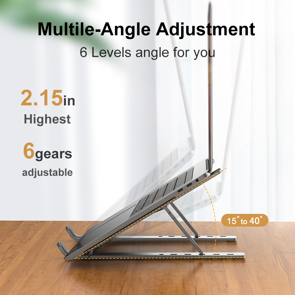 Adjustable Laptop Holder Alumi - огляд і ціна Laptop Accessories Macbook