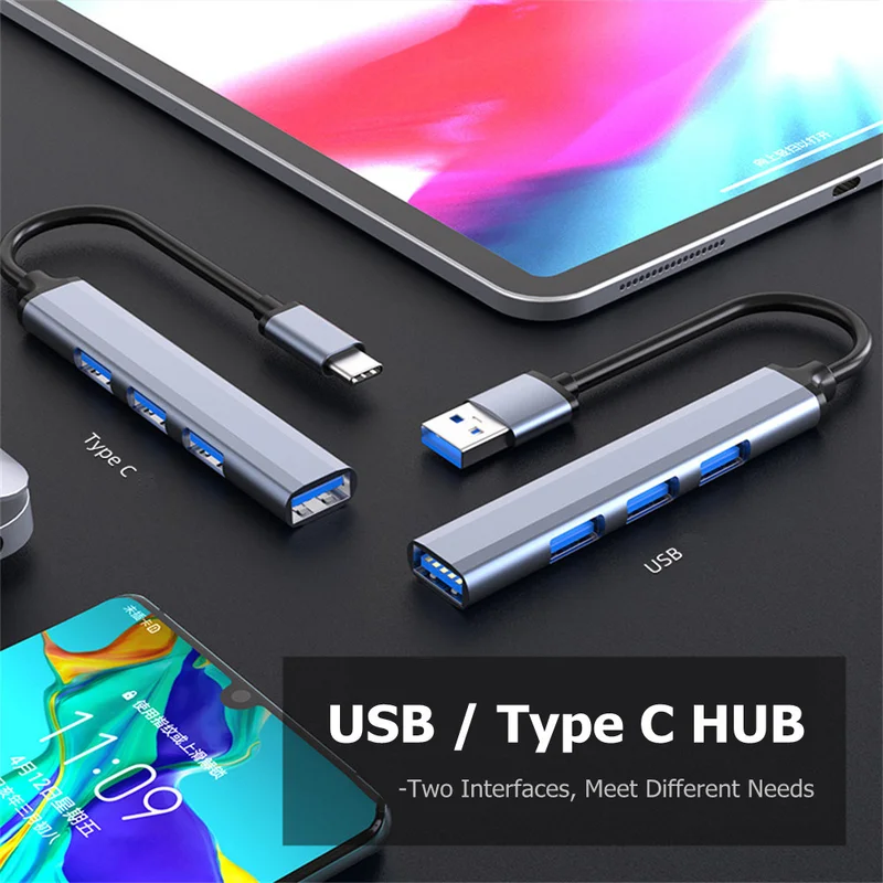 4-Port USB-C Hub 3.0/3.1-Multi - огляд і ціна Laptop Accessories Macbook