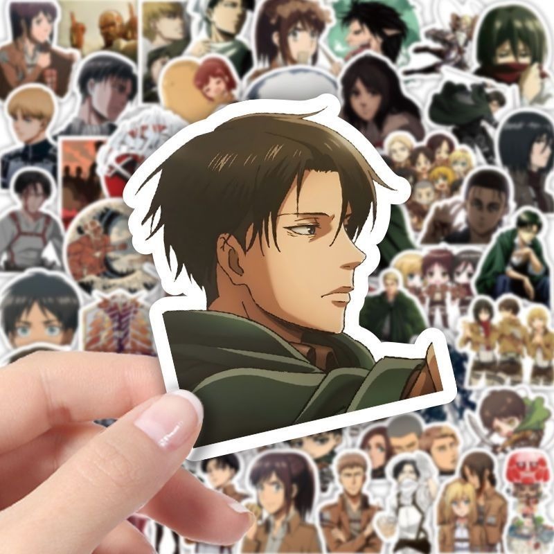 60Pcs Attack on Titan Anime St - огляд і ціна Laptop Accessories And Parts
