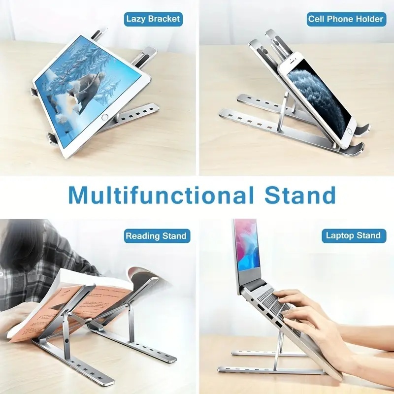 Foldable Laptop Stand Adjustab - огляд і ціна Laptop Accessories Macbook