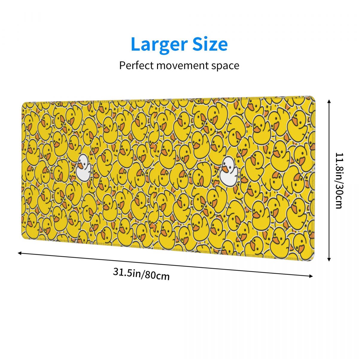 Yellow Duck Pattern Large Mous - огляд і ціна Yellow Laptop Accessories