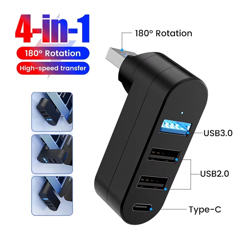 USB Hub 3.0 Mini Splitter Box  - огляд і ціна Laptop Accessories Macbook