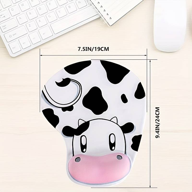 1 Piece of Cute Cow Wrist Rest - огляд і ціна Wrist Rest Gel