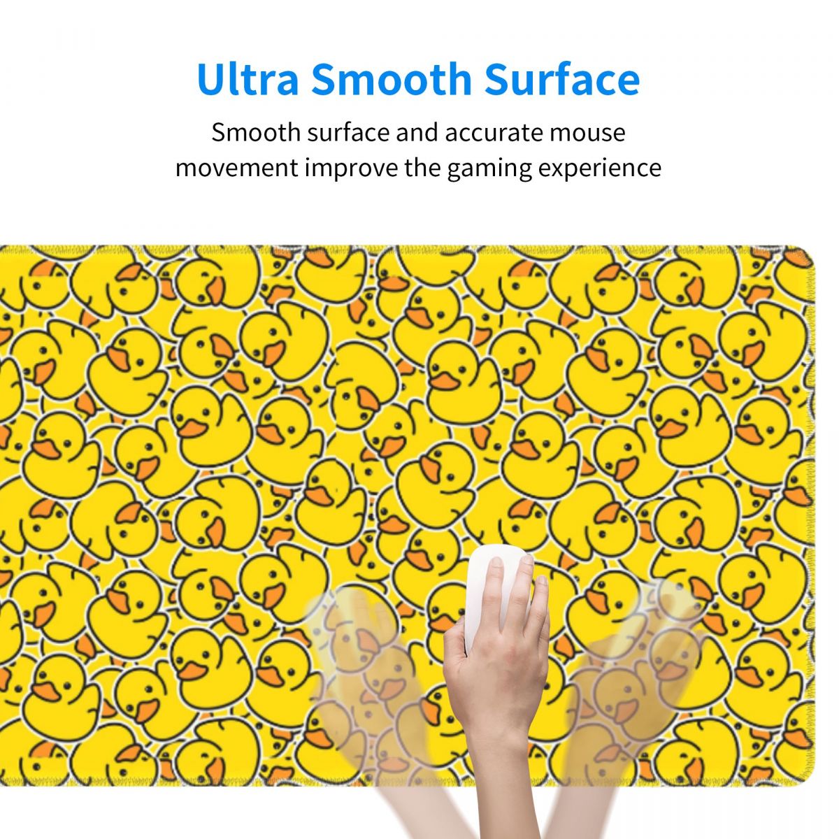 Large Mouse Pad Yellow Classic - огляд і ціна Yellow Laptop Accessories
